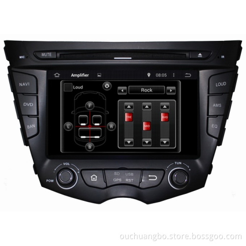 Ouchuangbo GPS Navigation Stereo Android 4.4 System for Hyundai Veloster DVD Audio Player